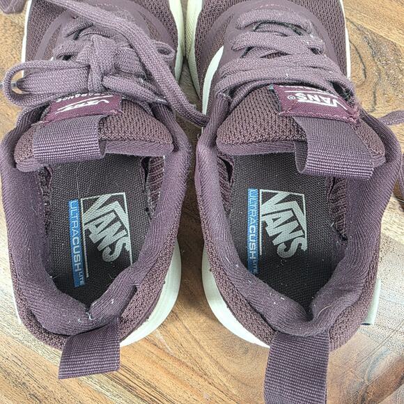 Vans UltraRange Rapidweld Womens Dark Red Burgundy Size 6.5 Running Shoes - Picture 6 of 10